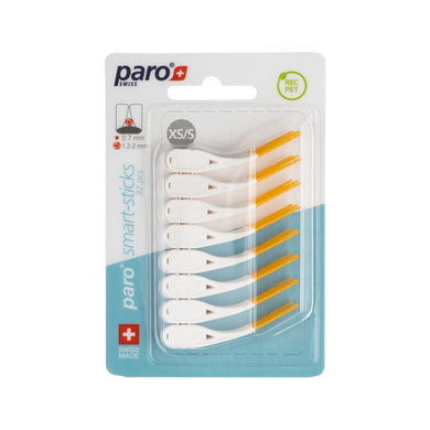 Paro® Smart-Sticks XS/S, Orange, ø 1.2/2 mm, 32 pcs
