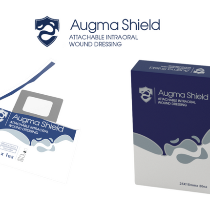Augma Shield™ 20 attachable intraoral wound dressing