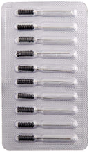 Dental Products BBCB Barbed Broaches, Coarse Black (Pack of 10)