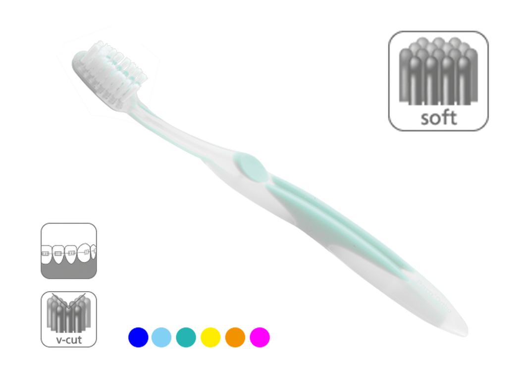 Paro Ortho Brush â€“ soft, for the care of orthodontic appliances