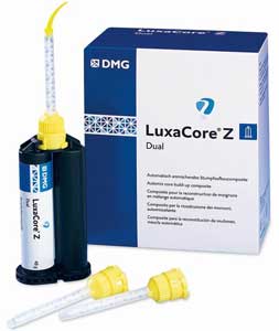 LuxaCore Z-Dual Automix Core Build Up Material - LIGHT OPAQUE Shade Refill Kit
