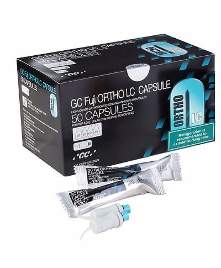 Dental GC Fuji Ortho LC 50 Capsules for Orthodontic Brackets
