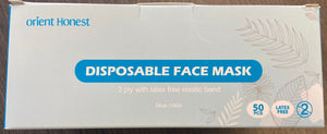 3Ply face mask 50pc a box!