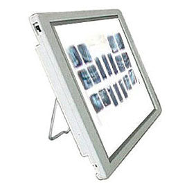 TPC Super Thin LED X-Ray Viewer - Countertop. Viewing Area 8.5" H x 11" W x 0.5" Thick. AC power