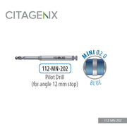 Mini Drill for Angle (12mm stop), 1 drill/Sachet 112-MN-202