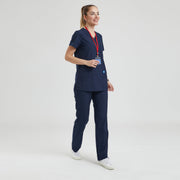YOURDENT-USA by Wio UNIFORMS SCRUBS Resilient V-Neck Top