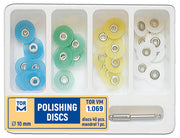 TOR VM Dental Polishing Discs with Metal Connector Kit, 40pcs – Professional Matrix System & Restorative Tool