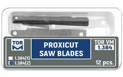 TOR VM Dental Proxicut Saw Blades (for Holder 1.369 Only) 12pcs – Professional Matrix System & Restorative Tool