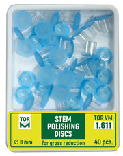 TOR VM Dental Stem Discs for Gross Reduction Coarse 40pcs – Professional Matrix System & Restorative Tool