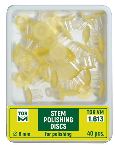TOR VM Dental Stem Discs for Finishing Fine 40pcs – Professional Matrix System & Restorative Tool