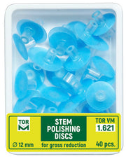 TOR VM Dental Stem Discs for Gross Reduction Coarse 40pcs – Professional Matrix System & Restorative Tool