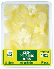 TOR VM Dental Stem Discs for Finishing Fine 40pcs – Professional Matrix System & Restorative Tool