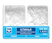 TOR VM Dental Fixing Transparent Plastic Wedges – Professional Matrix System & Restorative Tool