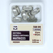 TOR VM Dental Sectional Double Contoured Matrices – Professional Matrix System & Restorative Tool