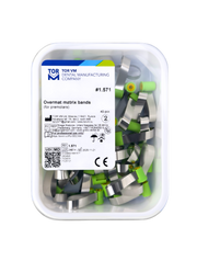 TOR VM Dental Overmat Refill - Steel Matrix Bands, 40pcs – Professional Matrix System & Restorative Tool