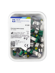 TOR VM Dental Overmat Refill - Steel Matrix Bands, 40pcs – Professional Matrix System & Restorative Tool