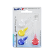 1070, paro® interdental flexi grip, sample pack, 4 diff. size