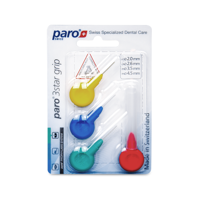 1090 paro® 3star grip – sample package, 4 different sizes, 4 pcs.