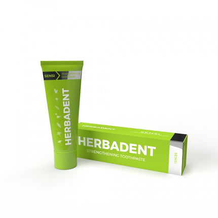 HERBADENT SENSI Toothpaste for sensitive teeth with hydroxyapatite 75 g
