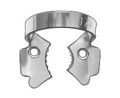TOR VM Dental Clamp 12A (Tiger Clamp with Serrated Beak (Left-Sided), for Second and Third Upper Molars) – Professional Matrix System & Restorative Tool
