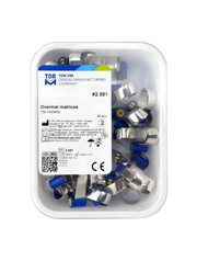 TOR VM Dental Overmat Refill - Steel Matrix Bands, 40pcs – Professional Matrix System & Restorative Tool