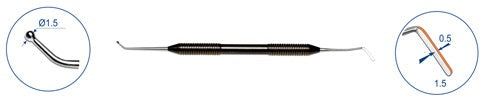 TOR VM Dental Burnisher - Plugger, Ball-Ended – Professional Matrix System & Restorative Tool