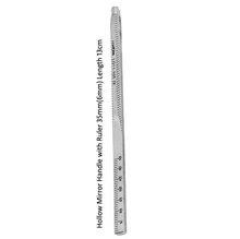 Dental Mirror Handle Stem with Ruler