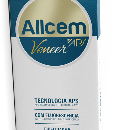 Allcem Veneer APS Shade E-Bleach M, 2.5g Syringe with 5 Applicator Tips