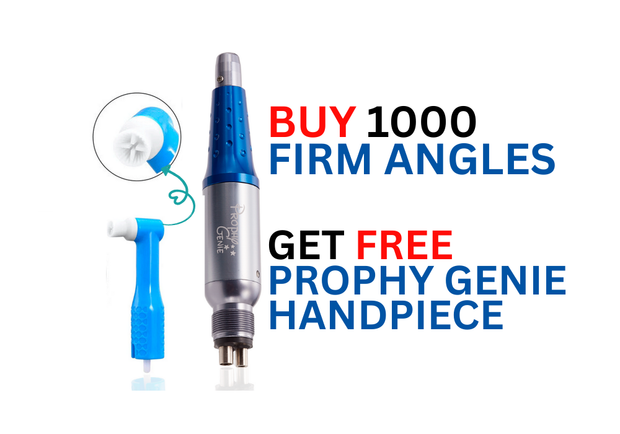 Prophy Genie handpiece and 1000 Prophy angles
