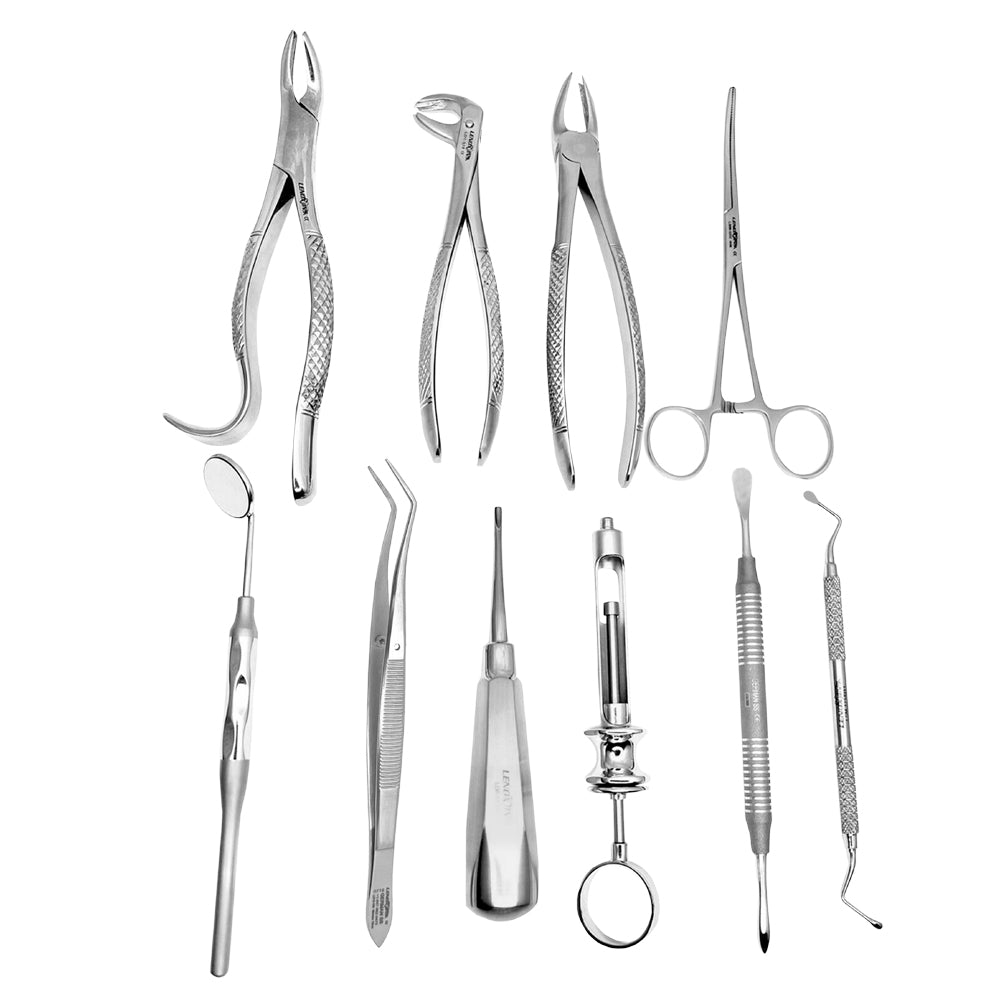 Extraction Instruments Labeled Teeth Extraction Instruments Names