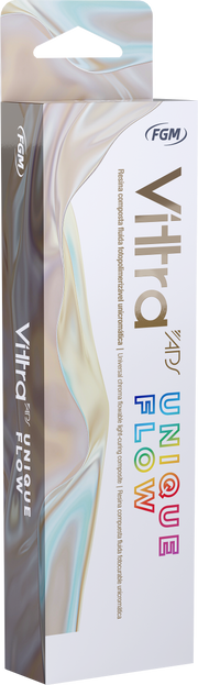Vittra APS Unique Flow Light-Cure Flowable Composite Resin, Single Shade, 2g Syringe w/Tips, 1/Pk