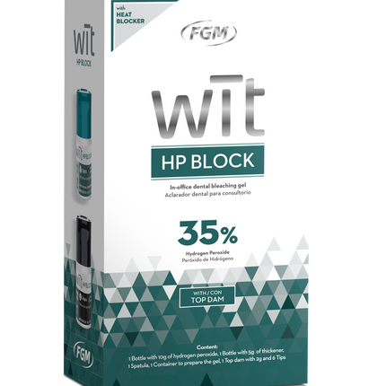 Wit HP AutoMixx 35% Hydrogen Peroxide In-Office Automix Whitening Kit: 1 x 5g