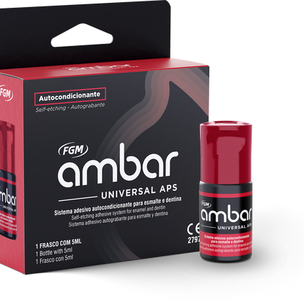 Ambar Universal APS Adhesive, 5ml Bottle. Self-Etching Light-Cure Universal