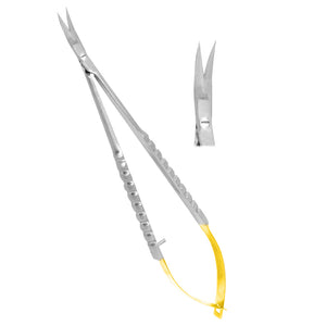 Castroviejo Surgical Scissor, 17cm  Curved TC