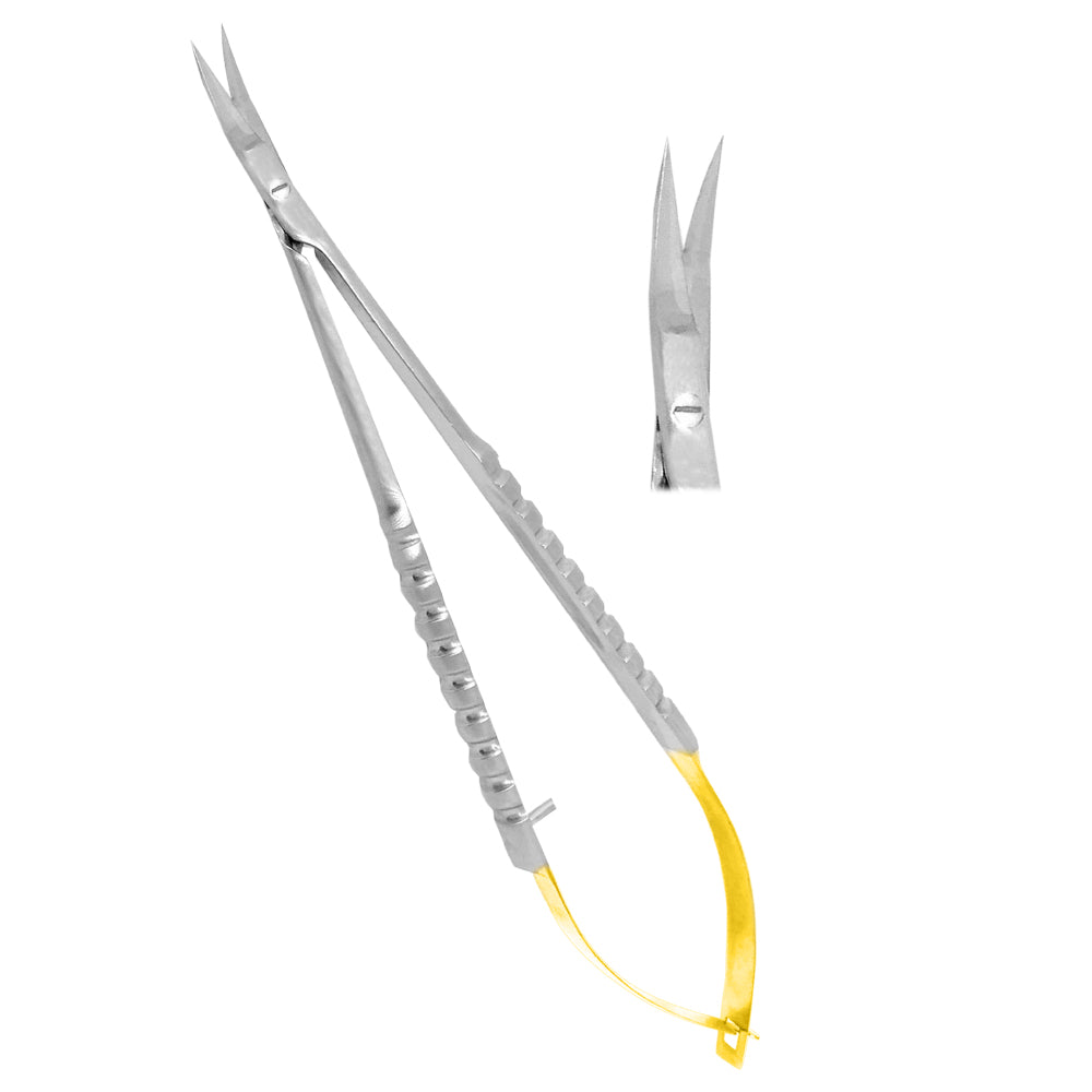 Castroviejo Surgical Scissor, 17cm  Curved TC