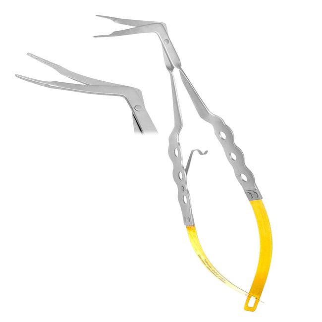 Tunneling Tissue Grafting Forceps Curved left