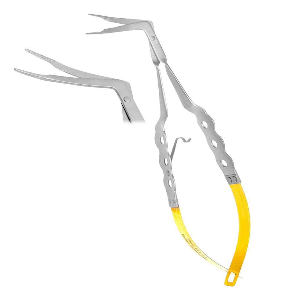 Tunneling Tissue Grafting Forceps Curved left