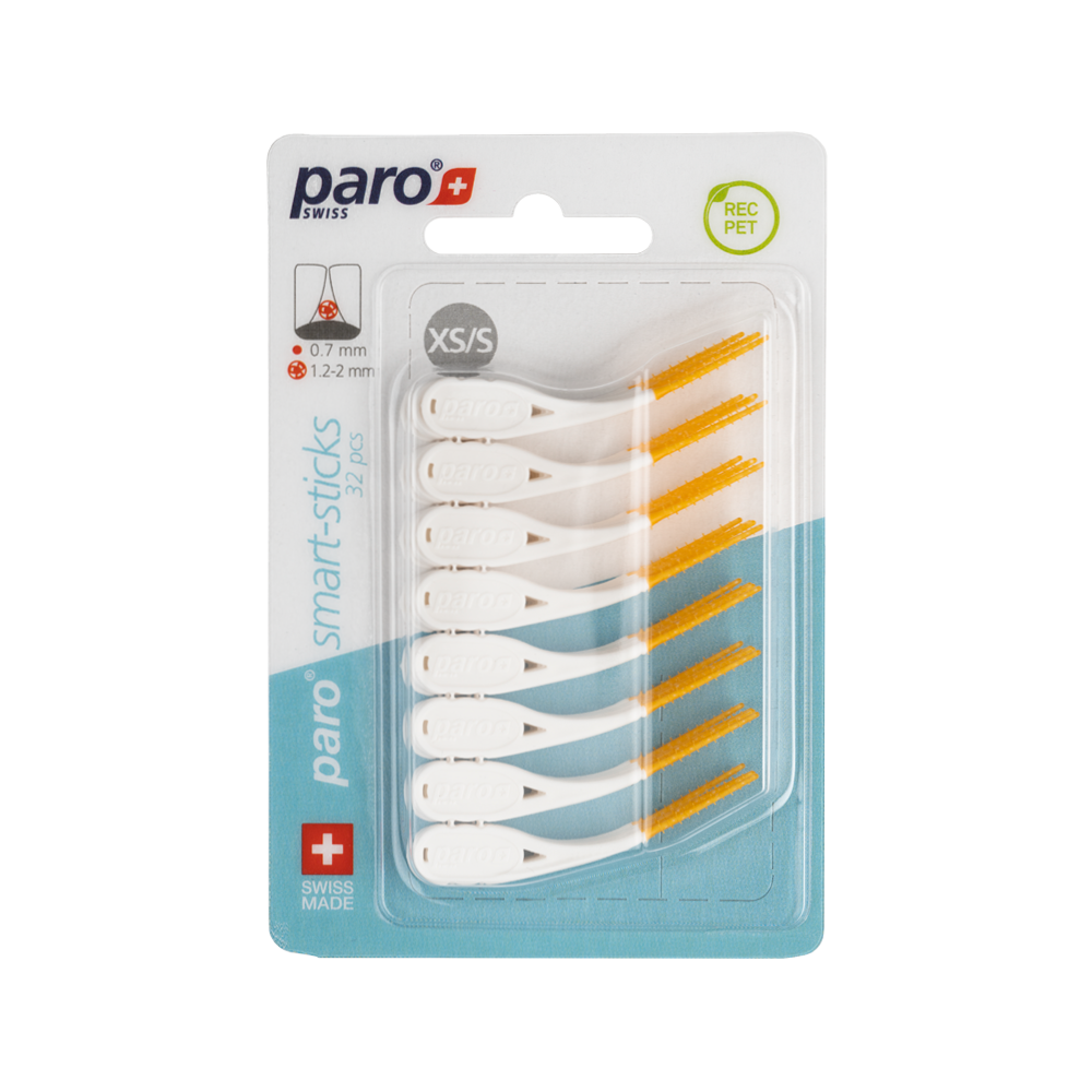 Paro® Smart-Sticks XS/S, Orange, ø 1.2/2 mm, 32 pcs