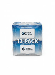 Germs Be Gone Antiseptic Sanitizing Wipes - 50 Sheets/Pack