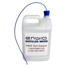 Enbio 1 gallon distilled water and 1 gallon waste water