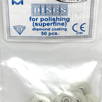 TOR VM Dental ARCHIVED Superfine Diamond Coating: Discs for Polishing , 50pcs – Professional Matrix System & Restorative Tool