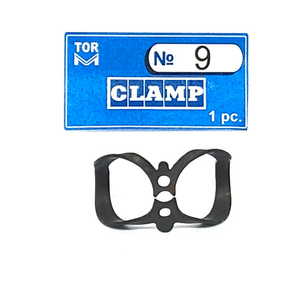 TOR VM Dental Clamp 9 (Winged "Butterfly" for Anteriors) – Professional Matrix System & Restorative Tool