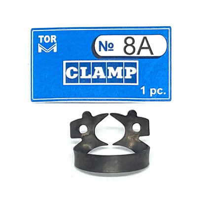 TOR VM Dental Clamp 8 (Winged Clamp with Rigid Angular "Jaws", for Large Molars (Festooned Jaws for Molars' Roots) – Professional Matrix System & Restorative Tool