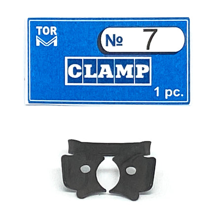 TOR VM Dental Clamp 7 (Winged Clamp with Flat Horizontal "Jaws", for Large Molars with Pronounced Contour Height) – Professional Matrix System & Restorative Tool