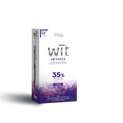 WiT HP Maxx 35% Hydrogen Peroxide In-Office Syringe-to-Syringe Whitening Kit