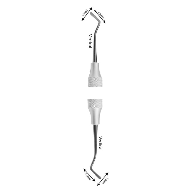 Composite Filling Instruments Double ended Vertical 1.8x8.00MM / 2.00x8.00MM