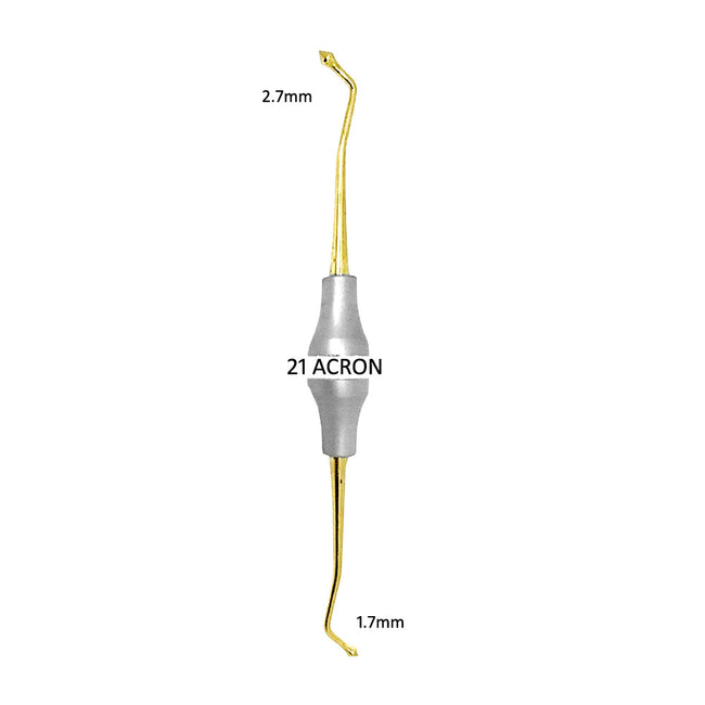 ACRON Burnishers # 21, 2.7MM / 1.7MM