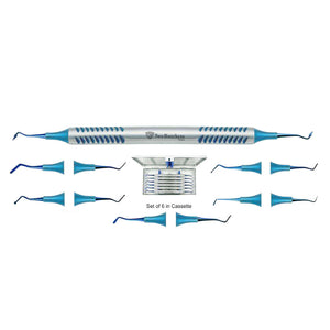 Composite Filling Instruments Set of 6 in Cassette