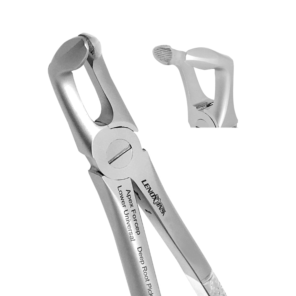 Deep Gripping Forceps # 9 Apex Forceps Lower Universal Deep Root Pick