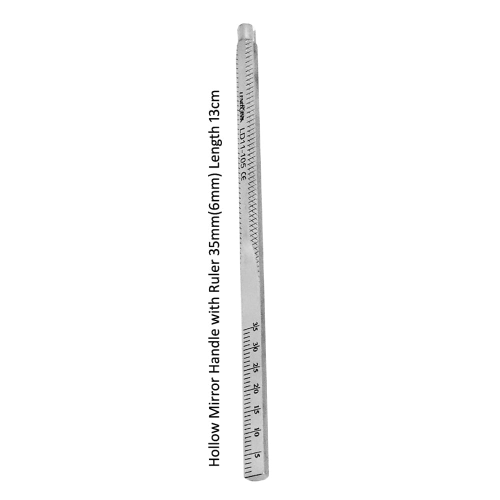 Dental Mirror Handle Stem with Ruler